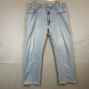 Vintage Levis 559 Jeans Mens 36x32 Relaxed Fit Straight Leg Light Wash